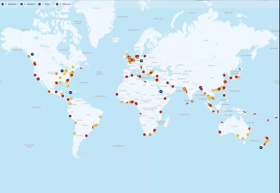 貨量激增擁堵來了！全球擁堵船只達(dá)到360艘！船公司限制受理訂艙或安排甩柜