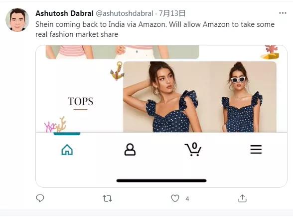 被永久封禁之后，「SHEIN」計劃另辟蹊徑回歸印度市場