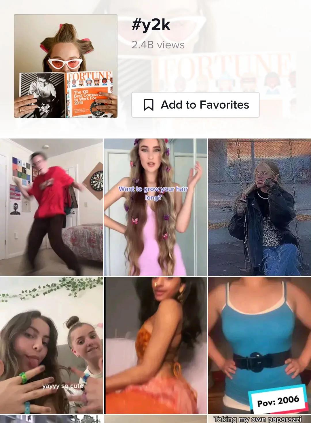 搜索量增加450%，歐美掀起Y2K千禧風(fēng)