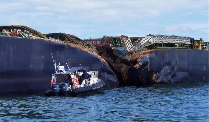 一艘滿載中國貨物的集裝箱船發(fā)生碰撞，曾掛靠上海/寧波/深圳，貨主注意！