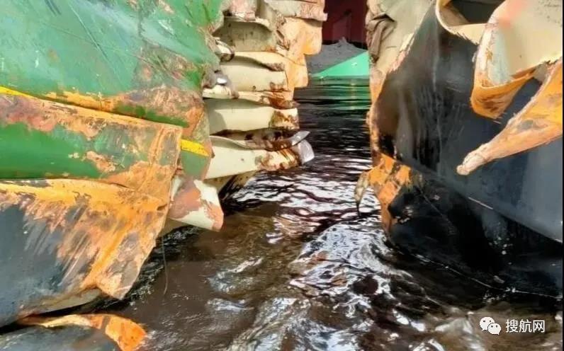 一艘滿載中國貨物的集裝箱船發(fā)生碰撞，曾掛靠上海/寧波/深圳，貨主注意！