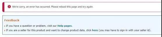 剛剛！零單預(yù)警再度來襲… 亞馬遜所有站點頁面全掛？！