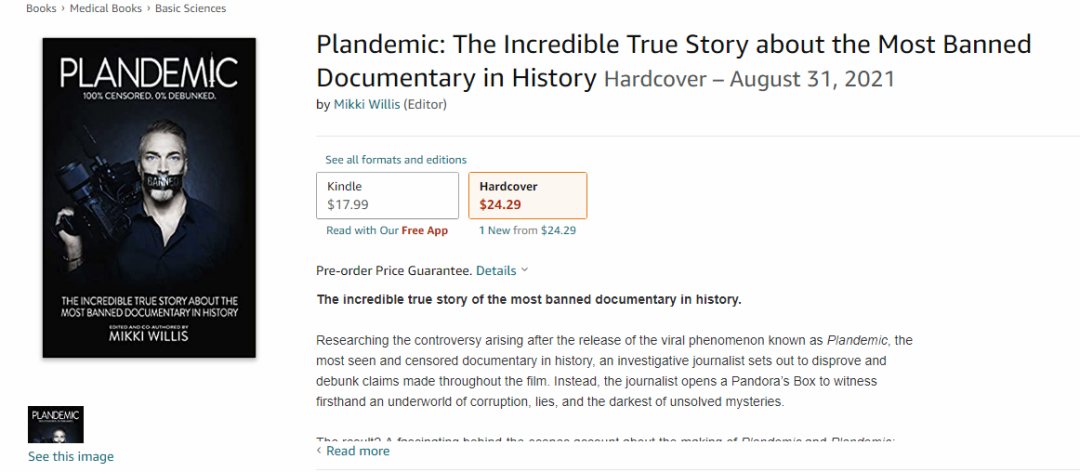 鬧哪樣？亞馬遜公開出售新冠陰謀論者書籍