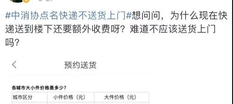 誰該為快遞送貨“上門”買單？誰該為快遞送貨“不上門”負(fù)責(zé)？