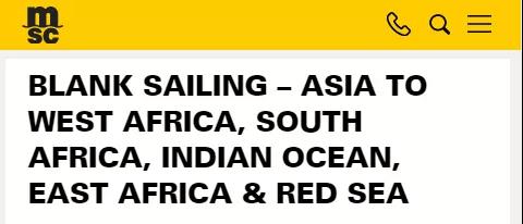 上海至歐洲運(yùn)價連續(xù)10周上漲！MSC宣布亞洲空白航線