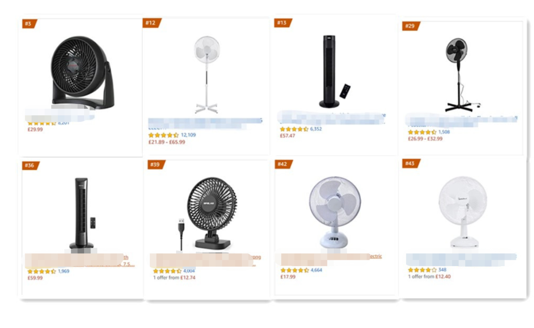 Best Sellers榜單第3，留評8000+！亞馬遜電風(fēng)扇銷量飆升