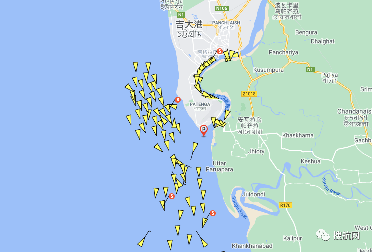 開齋節(jié)到來該國最大港被擠爆，集裝箱船需要7天才能靠泊