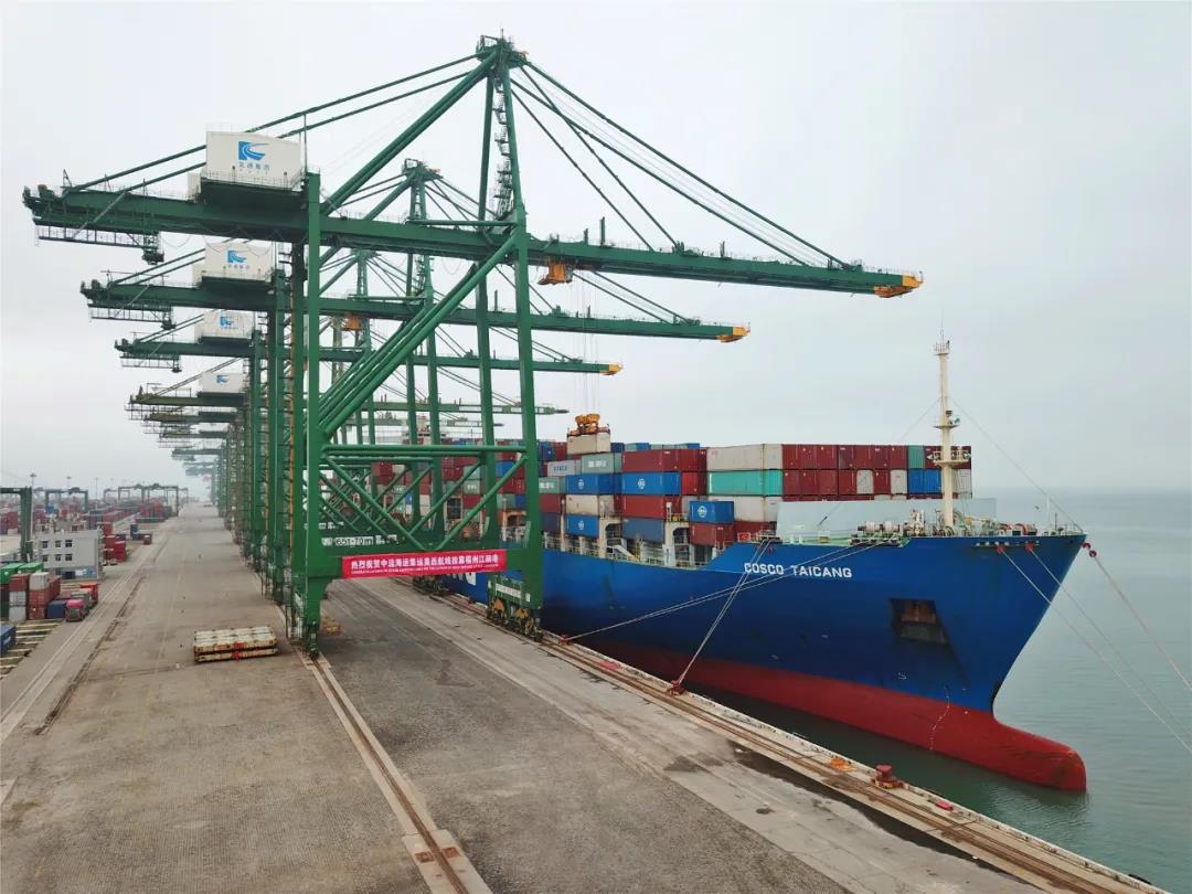 福州港江陰港區(qū)新增美西航線  