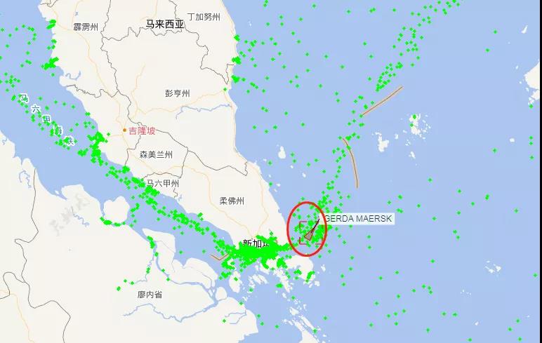 船期延誤，馬士基一集裝箱船駛往鹽田途中2位船員確診