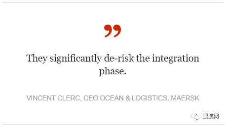 馬士基加速發(fā)展物流和收購(gòu)，每年以至少10％的速度增長(zhǎng)