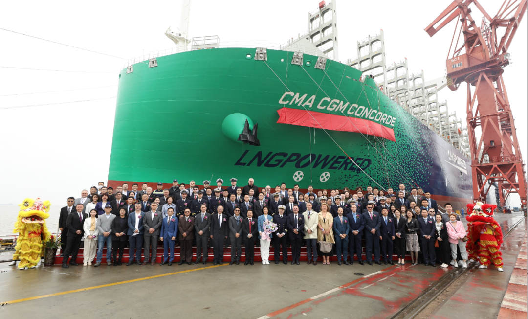 23000TEU“達飛協(xié)和”號交付，達飛已運營14艘LNG動力集裝箱船 