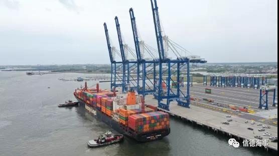 美國(guó)開放自2009年來首個(gè)集裝箱碼頭，已增加70萬TEU吞吐量