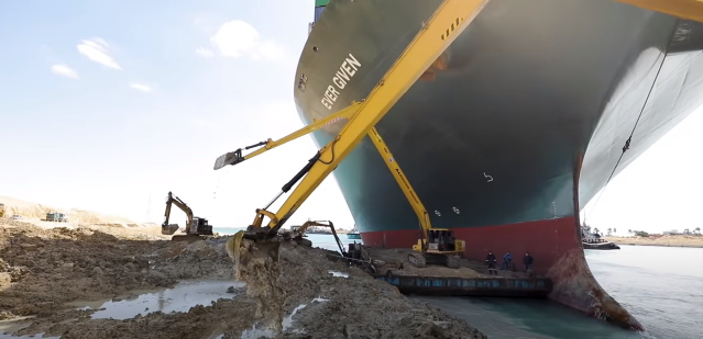 長賜輪貨主崩潰！蘇伊士運(yùn)河管理局：談不攏賠償就不放船！