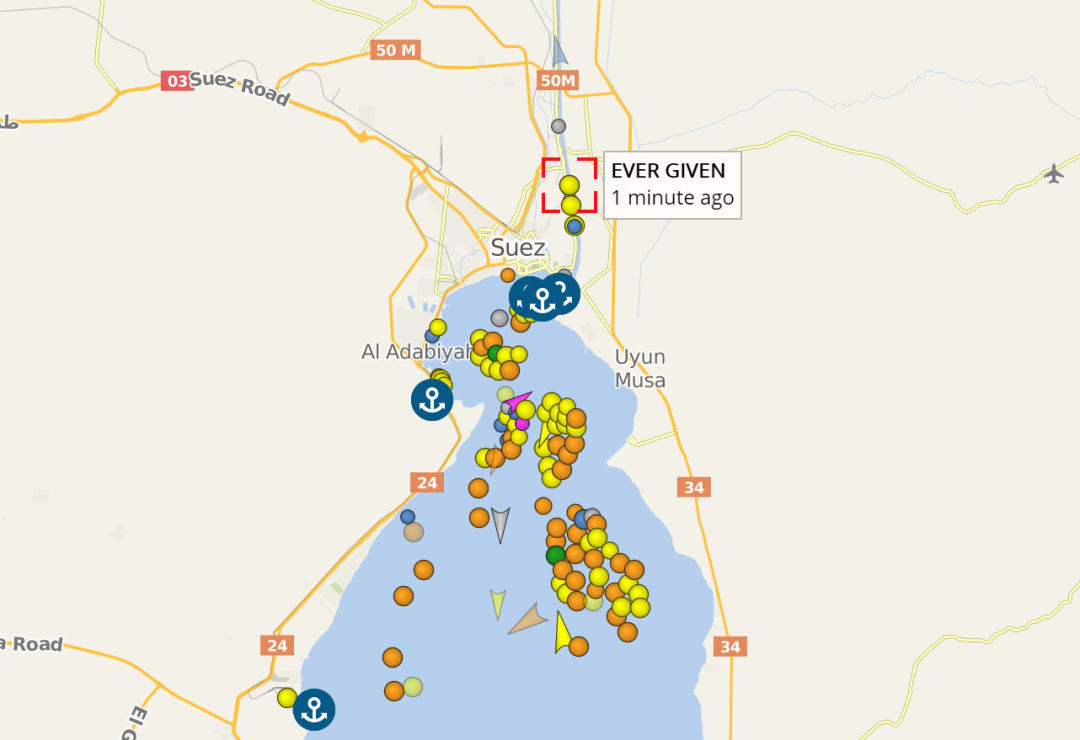 “預(yù)計兩天內(nèi)疏通”？蘇伊士運(yùn)河擱淺貨船最新進(jìn)展！