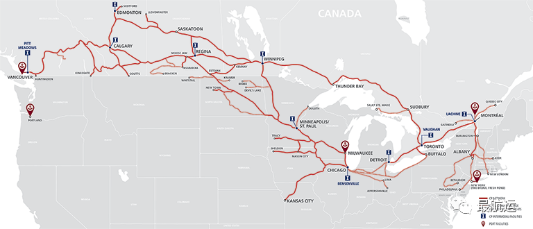 250億美元！CP收購(gòu)美國(guó)貨運(yùn)鐵路KCS集團(tuán)！