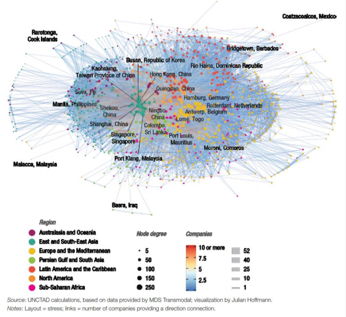 全球前20大貨物吞吐量港口排名出爐，中國(guó)港口占據(jù)15個(gè)席位