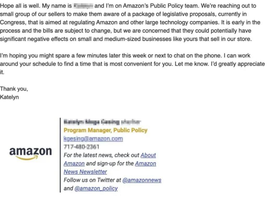 亞馬遜發(fā)出警告，反壟斷將殃及賣家？或限制商品銷售，成本又要增加了！