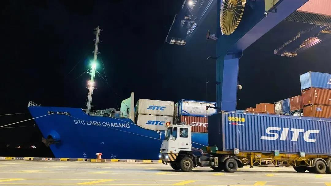 首班！寧波—泰國(guó)新海豐跨境電商9810出口快航專線開啟