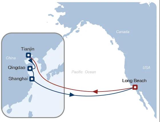 中遠(yuǎn)海控預(yù)計(jì)前三季度凈利104.83億美元！新推出兩條“美線直客特快專線”