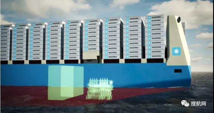 馬士基公布其16000teu甲醇動(dòng)力集裝箱船設(shè)計(jì)，船型大變樣！