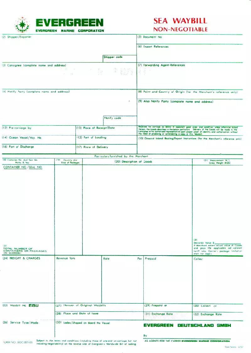 國(guó)際海運(yùn)的幾種放貨方式，你都了解嗎？