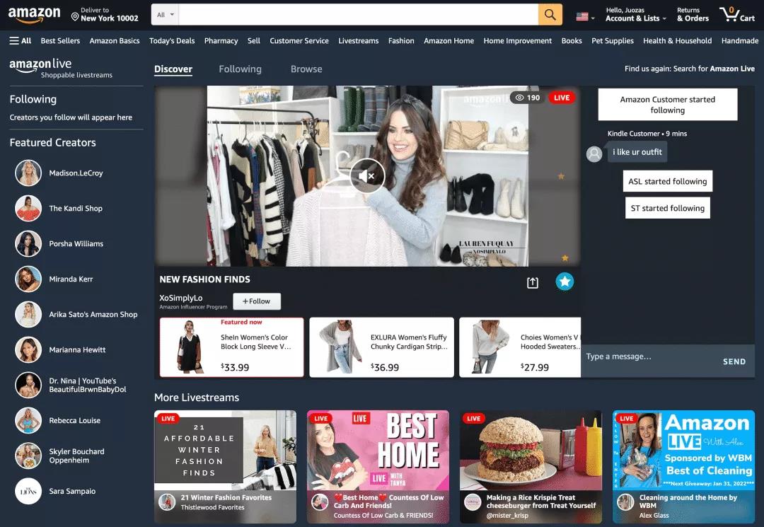 人氣慘淡！亞馬遜直播，就是一個“坑”？