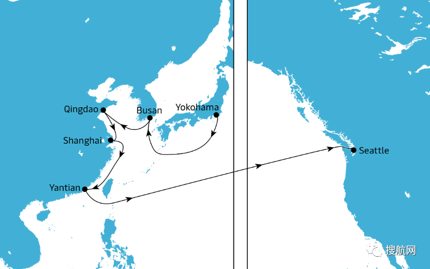 突發(fā)！馬士基一集裝箱船大量集裝箱丟失，曾掛靠鹽田/上海/青島，滿載中國(guó)貨物