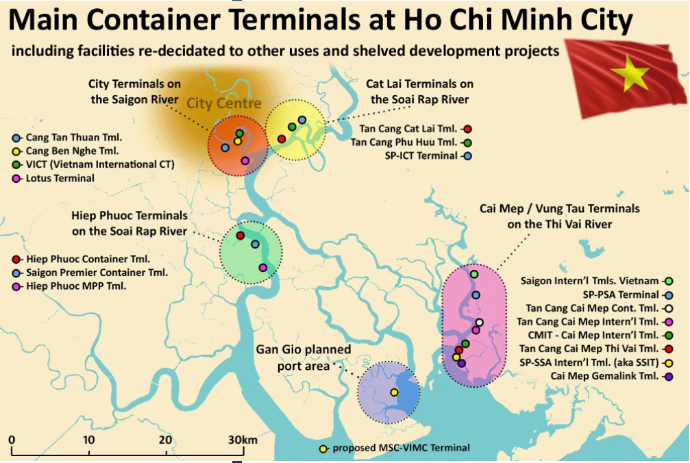 東南亞將再建吞吐能力超1500萬TEU的碼頭？