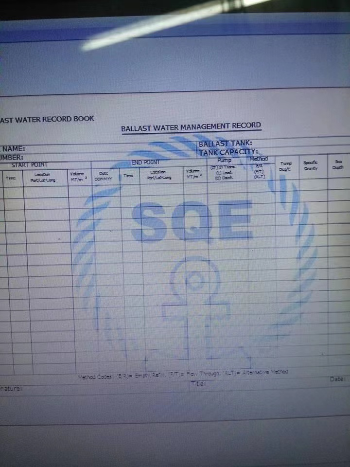 PSC檢查不過(guò)關(guān)，海員也很冤！強(qiáng)烈呼吁統(tǒng)一壓載水記錄簿標(biāo)準(zhǔn)