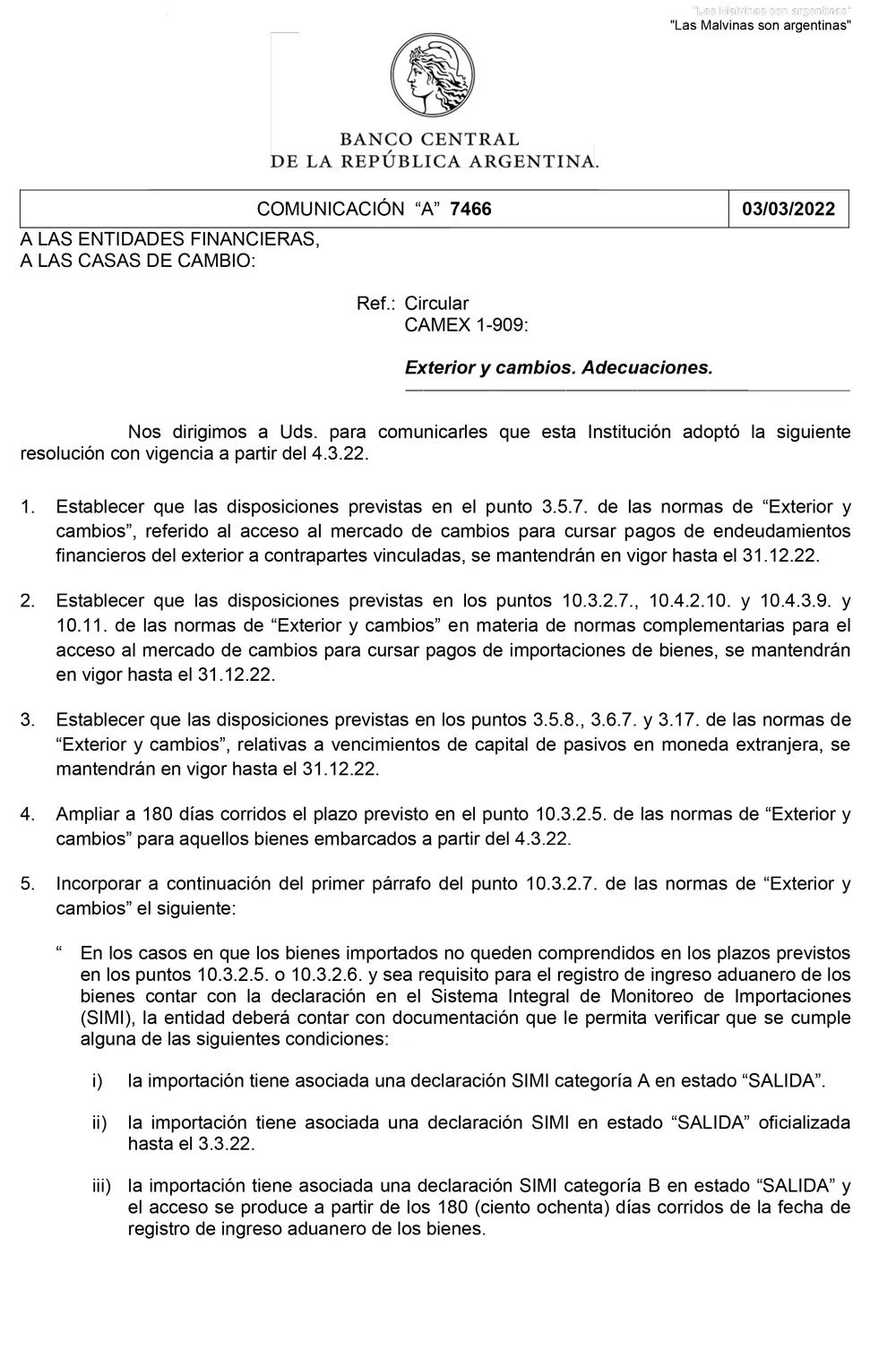 該南美大國實(shí)施外匯管控，銀行要求進(jìn)口貨物清關(guān)180天后才能付款