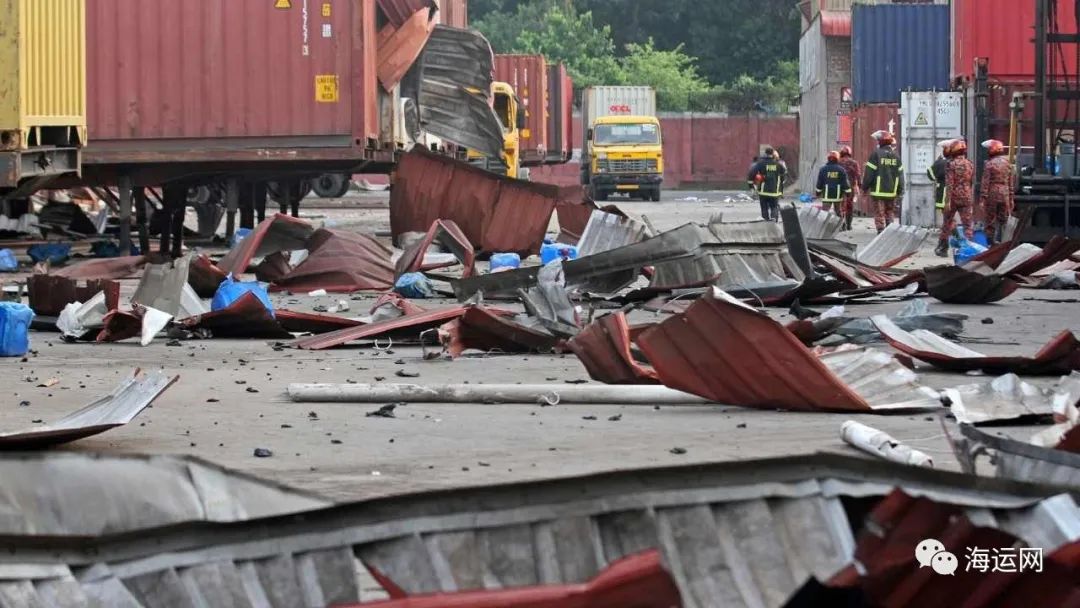 突發(fā)！堆場(chǎng)爆炸起火，1300多個(gè)貨柜損毀！涉多家船東和貨代！49人死亡300多人受傷