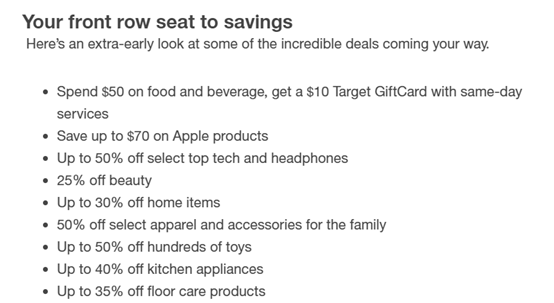 叫板亞馬遜！Target搶先推出Deal Days大促