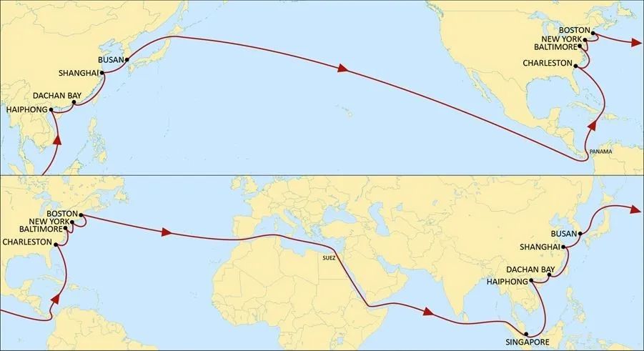 航線快訊！MSC推出一條全新美東直航服務(wù)！預(yù)計(jì)7月21日首航