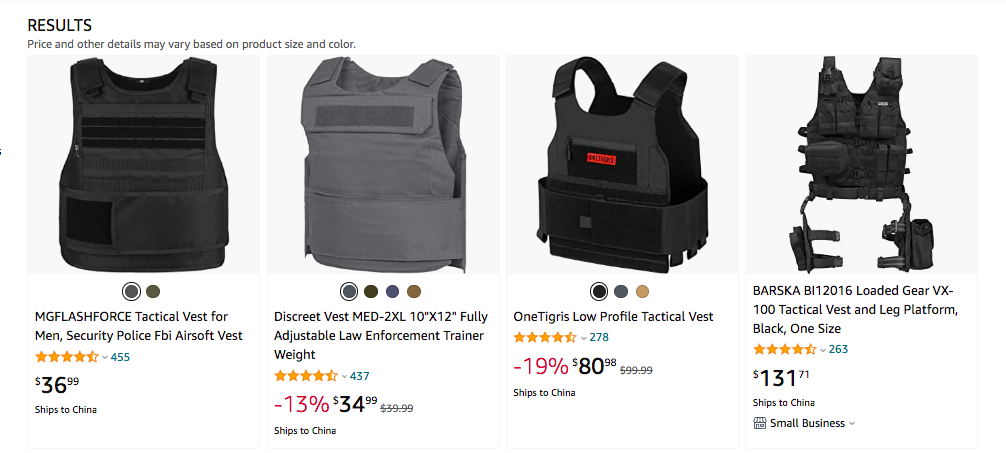 訂單已排到11月！防彈衣商家連夜趕制