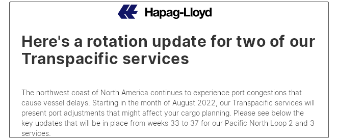 THE聯(lián)盟調(diào)整跨太平洋航線?？柯肪€，加靠上海港