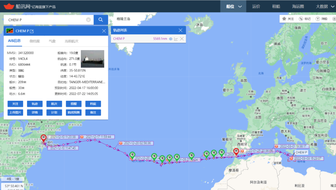 油輪一錨扎下去，損失1.3億！