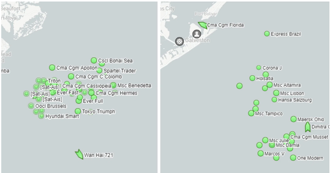 北美港口外積壓船舶增加，再次接近創(chuàng)紀(jì)錄水平