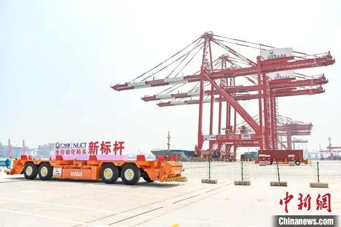 創(chuàng)多項(xiàng)“全球之最”！廣州港南沙港區(qū)四期全自動(dòng)化碼頭投入運(yùn)行