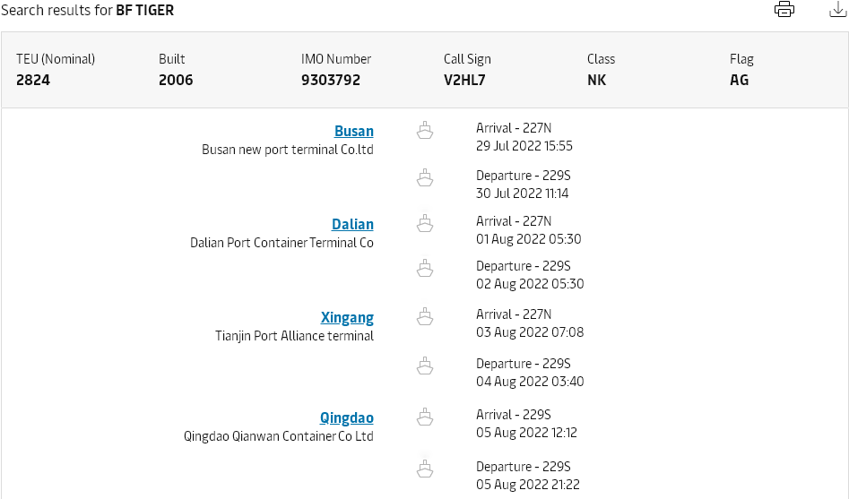 突發(fā)！一集裝箱船與中國貨船相撞，貨船沉沒，曾掛靠大連/天津新港/青島港
