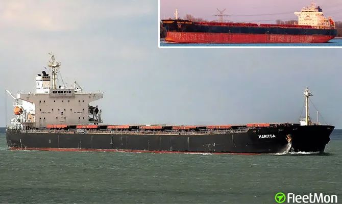 又一起！兩艘巴拿馬型船舶錨地碰撞