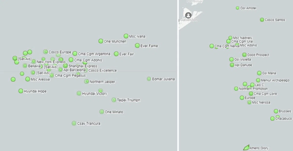 幾乎清零！洛杉磯/長灘港外集裝箱船排隊數(shù)量降至兩年來最低水平