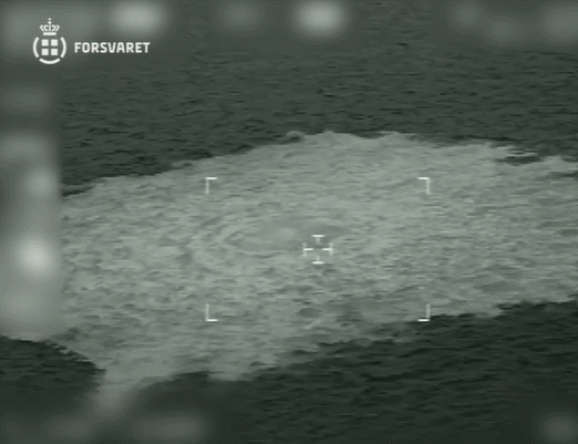 蓄意襲擊？北溪天然氣管道爆炸現(xiàn)場(chǎng)畫面曝光！