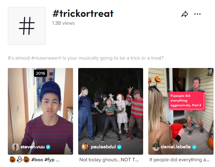 TikTok萬圣節(jié)標(biāo)簽這么用，還怕不火？