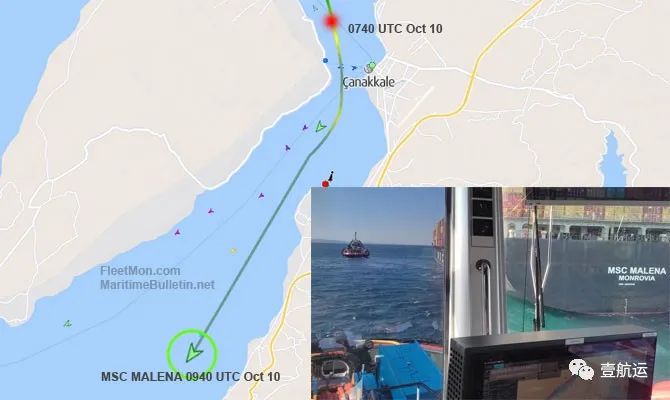 事故！MSC一艘集裝箱船航行途中發(fā)生故障，船期面臨延誤
