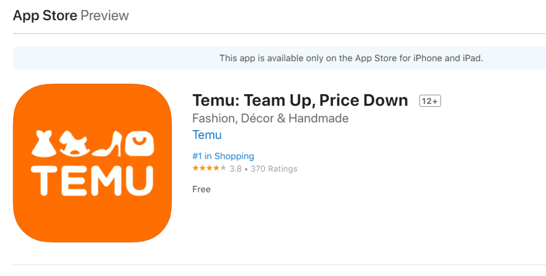 拼多多Temu沖上美國榜首！悄悄攻入非洲