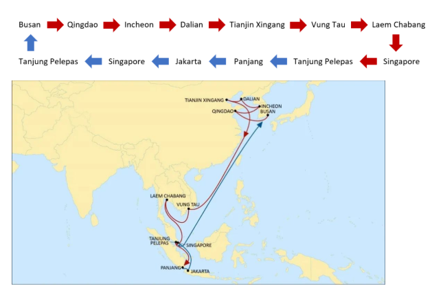 MSC亞洲區(qū)域內航線大調整！