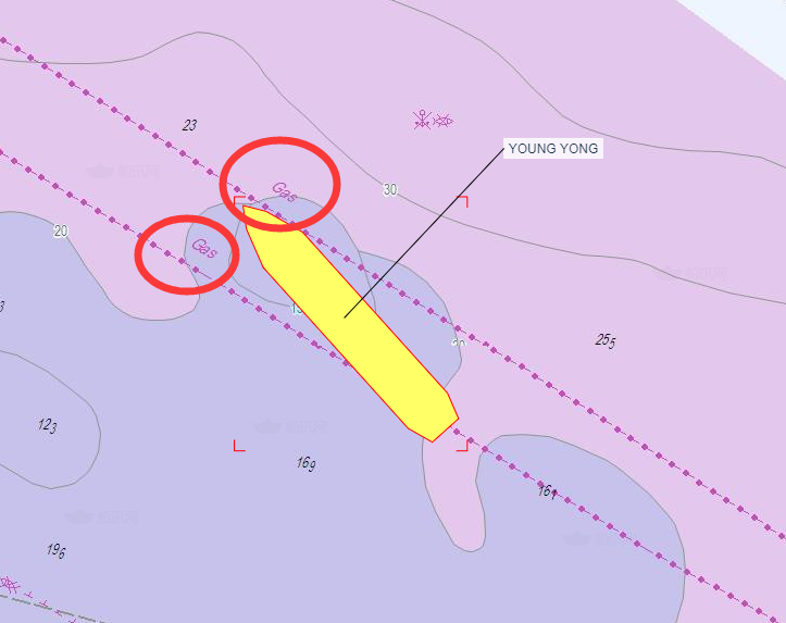 麻煩纏身！這艘擱淺在天然氣管道上的VLCC被美國列上制裁名單