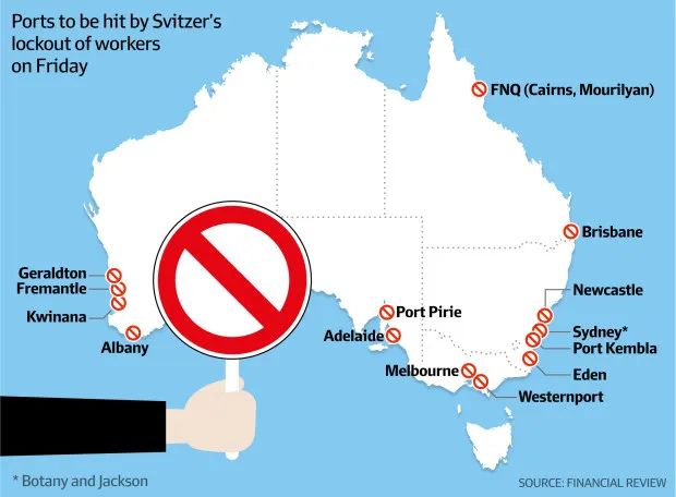 每年掙13萬-20萬$，澳洲拖輪船員頻繁罷工惹惱拖輪公司，17港口或被迫關(guān)閉