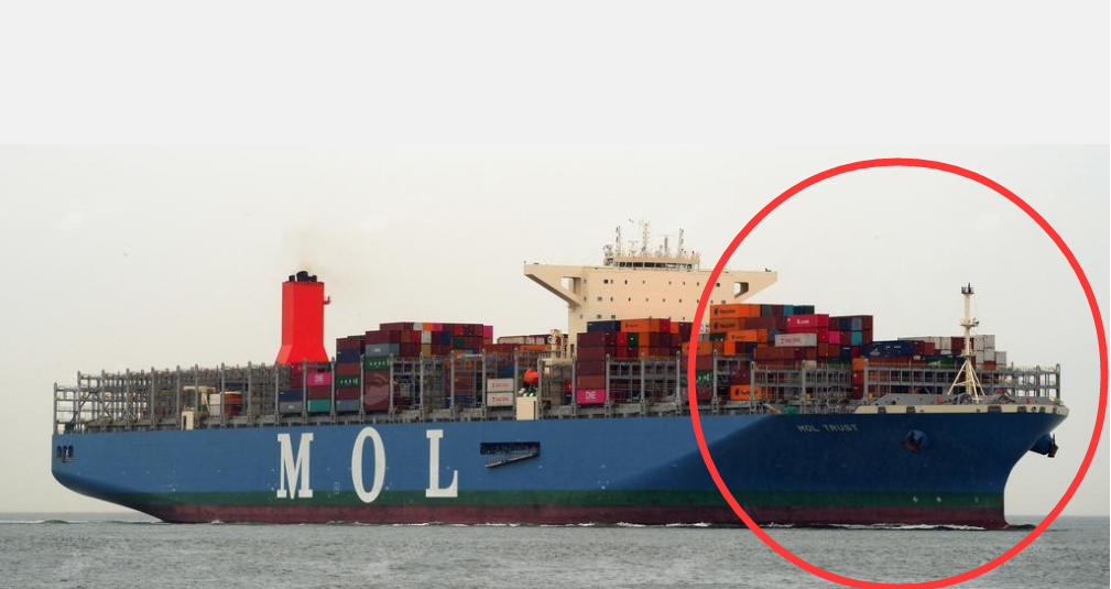 這艘20000TEU的大船戴了一副口罩，有什么用？