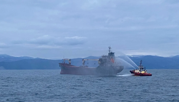 21年船齡貨船突發(fā)火災(zāi) 船長(zhǎng)恐已遇難...